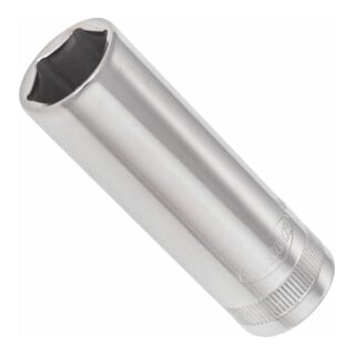 VIGOR Innenvierkant Antrieb 10 = 3/8 Zoll Steckschlüssel-Einsatz, lang Außensechskant-Profil V2313N ∙ Vierkant hohl 10 mm (3/8 Zoll) ∙ Außen-Sechskant Profil ∙ 15 ∙ Gesamtlänge: 63 mm