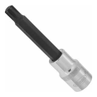 VIGOR Innenvierkant Antrieb 12,5 = 1/2 Zoll RIBE Schraubendreher-Einsatz Innenkeil-Profil (Ribe-CV) V2215 Vierkant hohl 12,5 mm (1/2 Zoll) Innen Keilprofil Ribe-CV M 9 Gesamtlänge: 100 mm