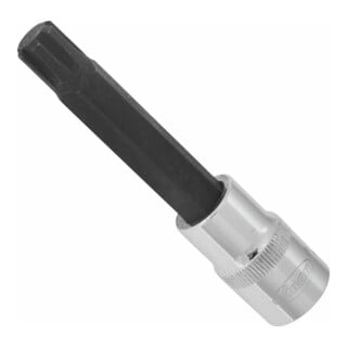 VIGOR Innenvierkant Antrieb 12,5 = 1/2 Zoll RIBE Schraubendreher-Einsatz Innenkeil-Profil (Ribe-CV) V2217 Vierkant hohl 12,5 mm (1/2 Zoll) Innen Keilprofil Ribe-CV M 12 Gesamtlänge: 100 mm