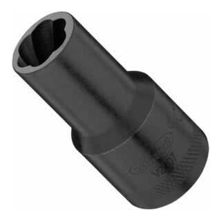 VIGOR Innenvierkant Antrieb 12,5 = 1/2 Zoll Spiralnutenausdreher-Einsatz V2407 Vierkant hohl 12,5 mm (1/2 Zoll) 13 Gesamtlänge: 34 mm