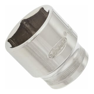VIGOR Innenvierkant Antrieb 12,5 = 1/2 Zoll Steckschlüssel-Einsatz Außensechskant-Profil V2572N ∙ Vierkant hohl 12,5 mm (1/2 Zoll) ∙ Außen-Sechskant Profil ∙ 30 ∙ Gesamtlänge: 44 mm
