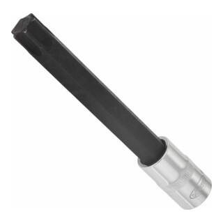 VIGOR Innenvierkant Antrieb 12,5 = 1/2 Zoll TX Schraubendreher-Einsatz Innen TX Profil V2178 Vierkant hohl 12,5 mm (1/2 Zoll) Innen TX Profil T 70 Gesamtlänge: 140 mm