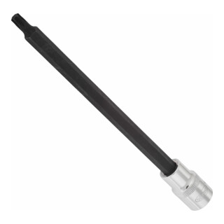 VIGOR Innenvierkant Antrieb 12,5 = 1/2 Zoll TX Schraubendreher-Einsatz Innen TX Profil V2179 Vierkant hohl 12,5 mm (1/2 Zoll) Innen TX Profil T 40 Gesamtlänge: 200 mm