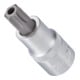 VIGOR Innenvierkant Antrieb 12,5 = 1/2 Zoll TX Schraubendreher-Einsatz Tamper-Resistant TX Profil V2200 Vierkant hohl 12,5 mm (1/2 Zoll) Innen TX Profil T 55 H Gesamtlänge: 55 mm
