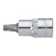 VIGOR Innenvierkant Antrieb 12,5 = 1/2 Zoll TX Schraubendreher-Einsatz Innen TX Profil V2159 Vierkant hohl 12,5 mm (1/2 Zoll) Innen TX Profil T 60 Gesamtlänge: 55 mm-3
