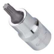 VIGOR Innenvierkant Antrieb 12,5 = 1/2 Zoll TX Schraubendreher-Einsatz Innen TX Profil V2159 Vierkant hohl 12,5 mm (1/2 Zoll) Innen TX Profil T 60 Gesamtlänge: 55 mm-4