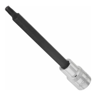 VIGOR Innenvierkant Antrieb 12,5 = 1/2 Zoll TX Schraubendreher-Einsatz Innen TX Profil V2173 Vierkant hohl 12,5 mm (1/2 Zoll) Innen TX Profil T 40 Gesamtlänge: 140 mm