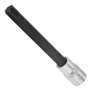 VIGOR Innenvierkant Antrieb 12,5 = 1/2 Zoll TX Schraubendreher-Einsatz Innen TX Profil V2177 Vierkant hohl 12,5 mm (1/2 Zoll) Innen TX Profil T 60 Gesamtlänge: 140 mm