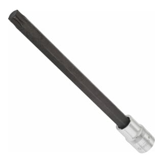VIGOR Innenvierkant Antrieb 12,5 = 1/2 Zoll TX Schraubendreher-Einsatz Innen TX Profil V2183 Vierkant hohl 12,5 mm (1/2 Zoll) Innen TX Profil T 60 Gesamtlänge: 200 mm