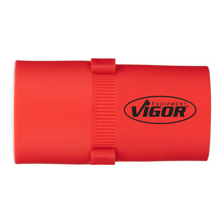 VIGOR Innenvierkant Antrieb 12,5 = 1/2 Zoll VDE-Steckschlüssel-Einsatz Außensechskant-Profil V3330 Vierkant hohl 12,5 mm (1/2 Zoll) Außen-Sechskant Profil 8 Gesamtlänge: 55 mm