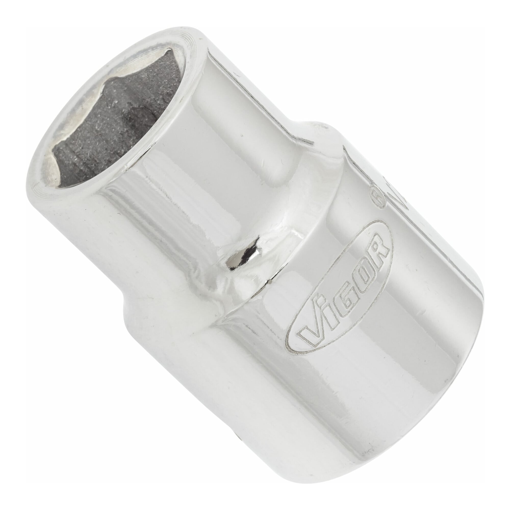 VIGOR Innenvierkant Antrieb 20 = 3/4 Zoll Steckschlüssel-Einsatz Innensechskant-Profil V2323N ∙ Vierkant hohl 20 mm (3/4 Zoll) ∙ Außen-Sechskant Profi