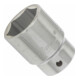 VIGOR Innenvierkant Antrieb 20 = 3/4 Zoll Steckschlüssel-Einsatz Innensechskant-Profil V2331N ∙ Vierkant hohl 20 mm (3/4 Zoll) ∙ Außen-Sechskant Profil ∙ 32 ∙ Gesamtlänge: 56 mm-1