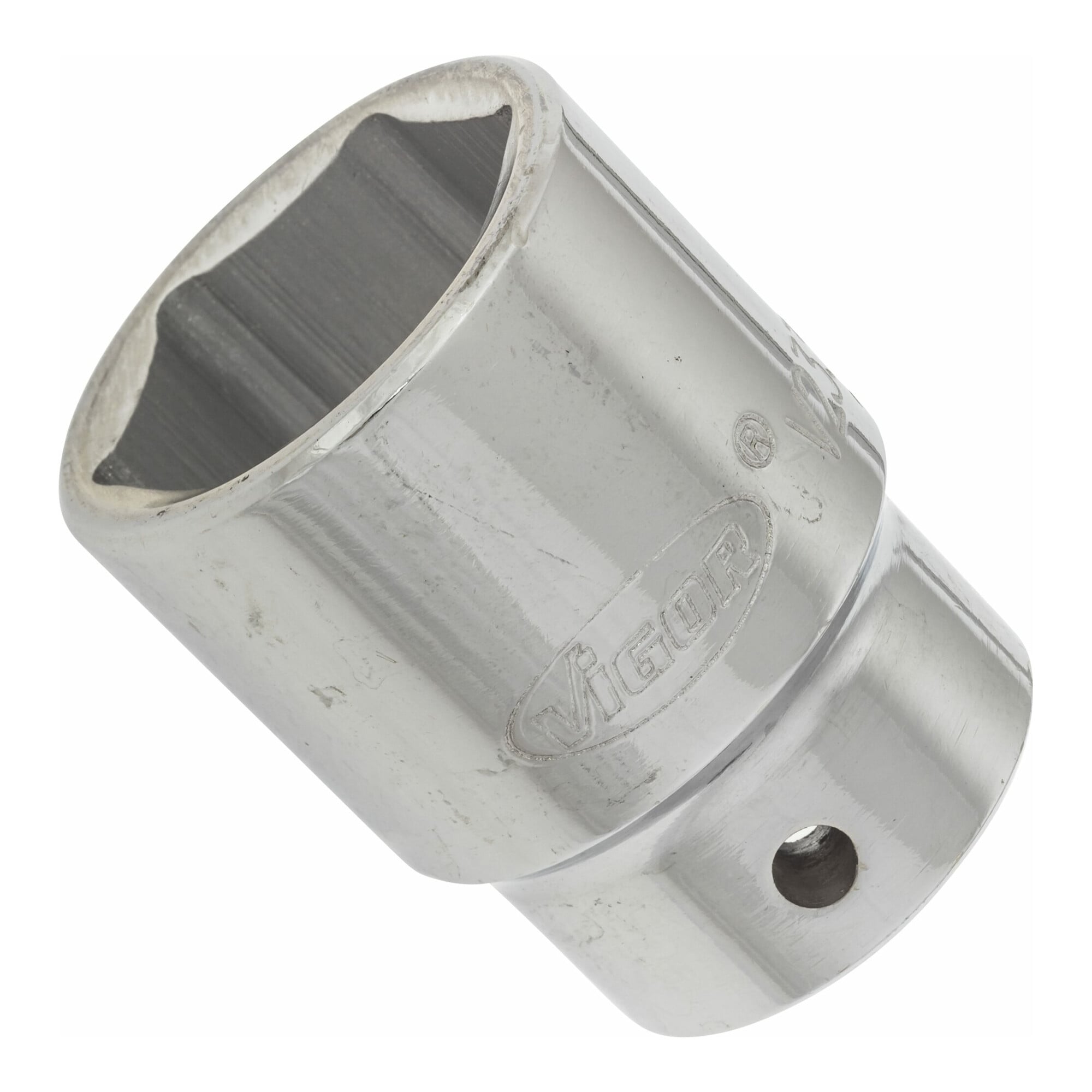 VIGOR Innenvierkant Antrieb 20 = 3/4 Zoll Steckschlüssel-Einsatz Innensechskant-Profil V2331N ∙ Vierkant hohl 20 mm (3/4 Zoll) ∙ Außen-Sechskant Profi