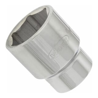 VIGOR Innenvierkant Antrieb 20 = 3/4 Zoll Steckschlüssel-Einsatz Innensechskant-Profil V2332N ∙ Vierkant hohl 20 mm (3/4 Zoll) ∙ Außen-Sechskant Profil ∙ 34 ∙ Gesamtlänge: 58 mm