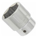 VIGOR Innenvierkant Antrieb 20 = 3/4 Zoll Steckschlüssel-Einsatz Innensechskant-Profil V2334N ∙ Vierkant hohl 20 mm (3/4 Zoll) ∙ Außen-Sechskant Profil ∙ 38 ∙ Gesamtlänge: 60 mm-1