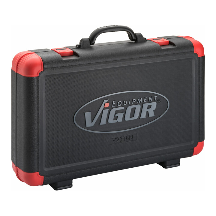 VIGOR Innenvierkant Antrieb 20 = 3/4 Zoll Steckschlüssel-Satz V2318N ∙ Vierkant hohl 20 mm (3/4 Zoll) ∙ Außen-Sechskant Profil ∙ - ∙ Anzahl Werkzeuge: 21