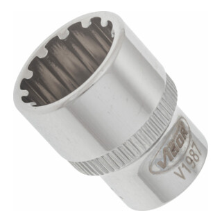 VIGOR 1/4" Multiprofil-Steckschlüssel-Einsatz Multiprofil