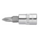 VIGOR Innenvierkant Antrieb 6,3 = 1/4 Zoll Schraubendreher-Einsatz Kreuzschlitz-Profil (PH) V2437N ∙ Vierkant hohl 6,3 mm (1/4 Zoll) ∙ Kreuzschlitz Profil PH ∙ PH 2 ∙ Gesamtlänge: 38 mm
