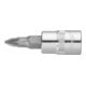 VIGOR Innenvierkant Antrieb 6,3 = 1/4 Zoll Schraubendreher-Einsatz Pozidriv-Profil (PZ) V2594N ∙ Vierkant hohl 6,3 mm (1/4 Zoll) ∙ Pozidriv Profil PZ ∙ PZ 0 ∙ Gesamtlänge: 38 mm