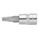 VIGOR Innenvierkant Antrieb 6,3 = 1/4 Zoll Schraubendreher-Einsatz Tamper-Resistant TX Profil V2596N ∙ Vierkant hohl 6,3 mm (1/4 Zoll) ∙ Tamper Resistant TX Profil ∙ T 9 H ∙ Gesamtlänge: 38 mm-3