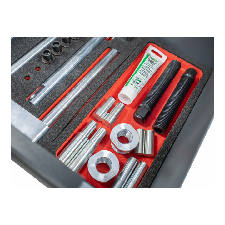 VIGOR Insert en mousse souple 2K, avec compartiment vide V5009