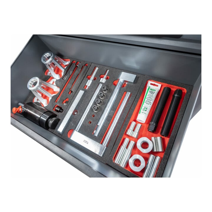VIGOR Insert en mousse souple 2K, avec compartiment vide V5009