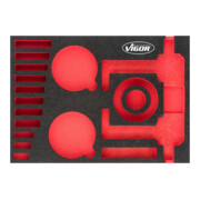 VIGOR Insert en mousse souple, vide V4906-L