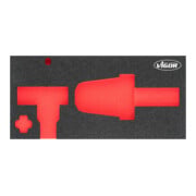 VIGOR Insert en mousse souple, vide V4921-L