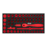 VIGOR Insert en mousse souple, vide V4973-L