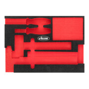 VIGOR Insert en mousse souple, vide V5085-L