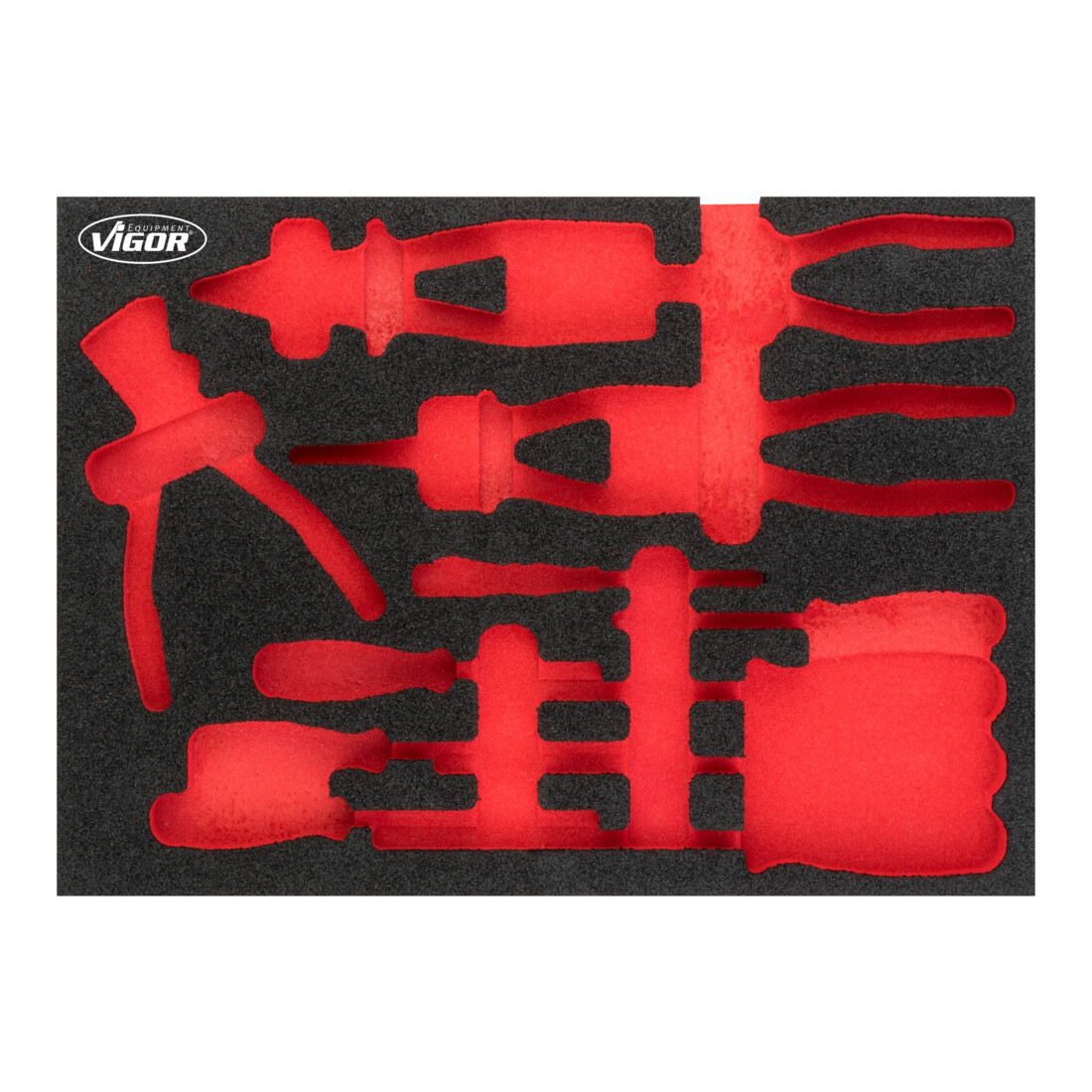 VIGOR Insert en mousse souple, vide V5087-L