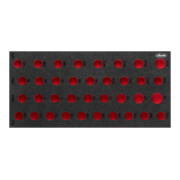 VIGOR Insert en mousse souple, vide V5099-L