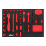 VIGOR Insert en mousse souple, vide V5115-L