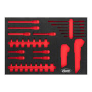 VIGOR Insert en mousse souple, vide V5173-L