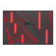VIGOR Insert en mousse souple vide V6643-L-1