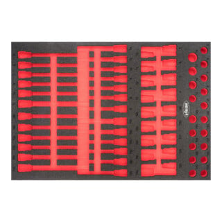 VIGOR Insert en mousse souple, vide V6809-L