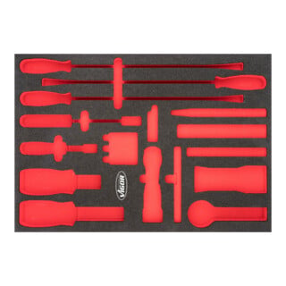 VIGOR Insert en mousse souple, vide V6818-L