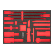 VIGOR Insert en mousse souple, vide V6818-L