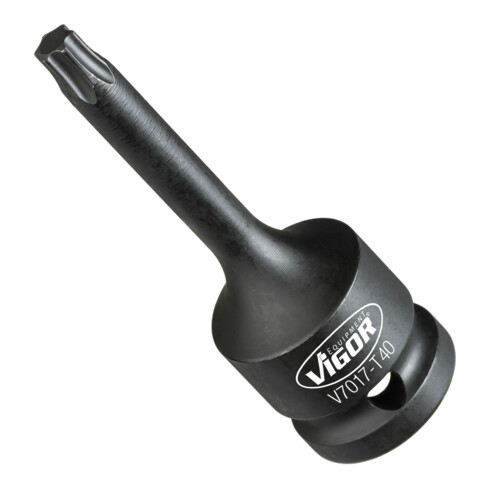 VIGOR Inserti V7017 per avvitatori a percussione con grande rapporto di leva per profilo interno TX