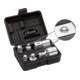 VIGOR Jeu d’adaptateurs V1293 Carré creux 6,3 mm (1/4"), 10 mm (3/8"), 12,5 mm (1/2"), 20 mm (3/4"), carré plein 6,3 mm (1/4"), 10 mm-4