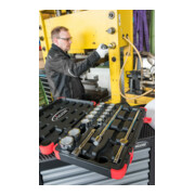 VIGOR Jeu de clés à douille 3/4" V2318N, carré creux 20 mm, 21 outils-4