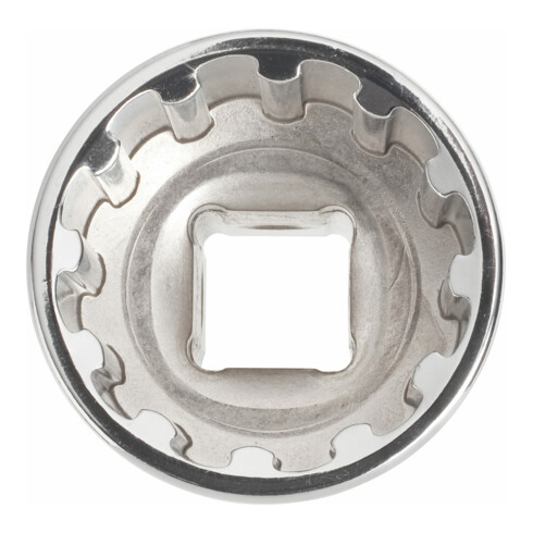 VIGOR Jeu de clés à douille multiprofil 6,3 mm (1/4") carré creux - 12 pièces, L 25 mm