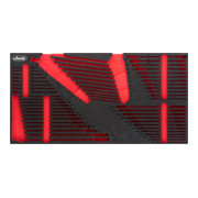 VIGOR Insert en mousse souple vide V6650-L-1