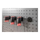 VIGOR Jeu de crochets à outils 100 mm V2518 Longueur totale : 100 mm, 10 outils