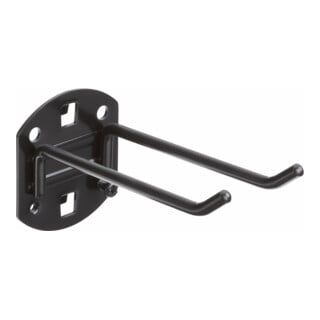 VIGOR Jeu de crochets doubles pour outils 100 mm V2520 Longueur totale : 100 mm 10 outils