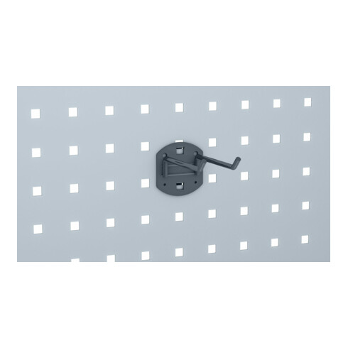 VIGOR Jeu de crochets doubles pour outils 100 mm V2520 Longueur totale : 100 mm 10 outils