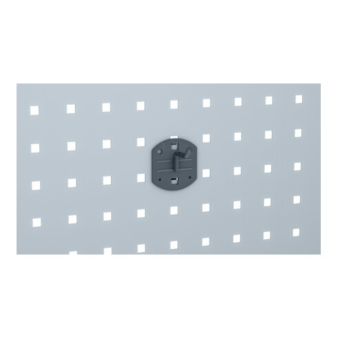 VIGOR Jeu de crochets porte-outils 25 mm V2517 Longueur totale : 25 mm 10 outils