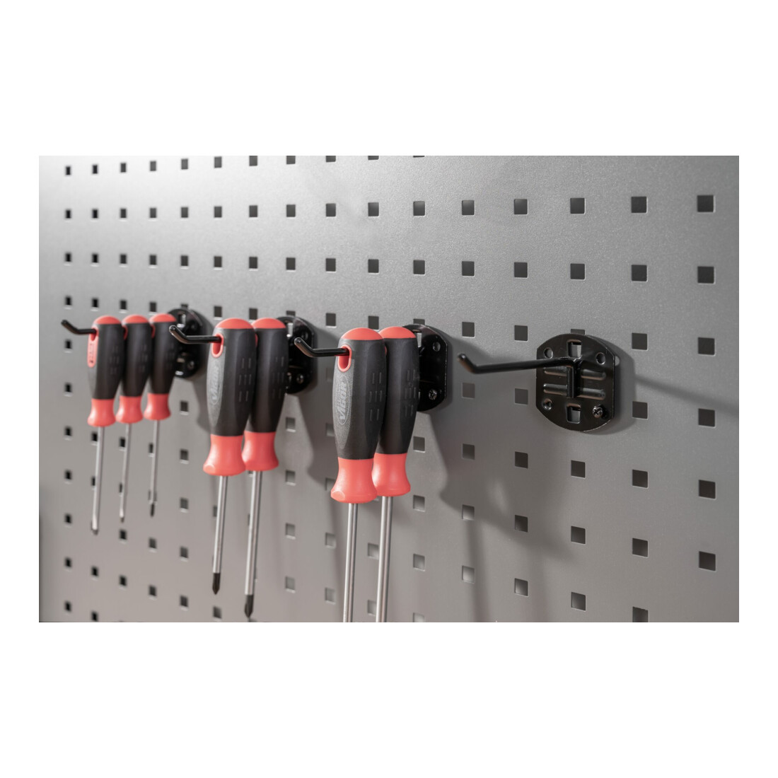 VIGOR Jeu de crochets porte-outils 25 mm V2517 Longueur totale : 25 mm 10 outils
