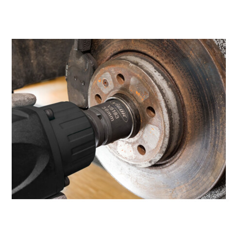 VIGOR Jeu de douilles à carré creux 20 mm (3/4") 4 pièces, profil double hexagonal extérieur