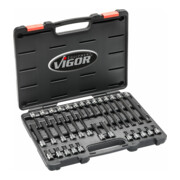 VIGOR Jeu de douilles mâles TX 32